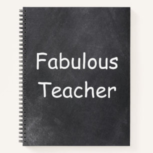 Carnet Idée cadeau de design de tableau de bord pour ense