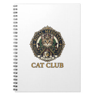 Carnet Idée cadeau Royal Medieval Cat Cat Dad - Royal Med