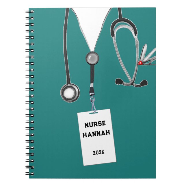 Carnet Idées Cadeau Infirmière personnalisée (Devant)