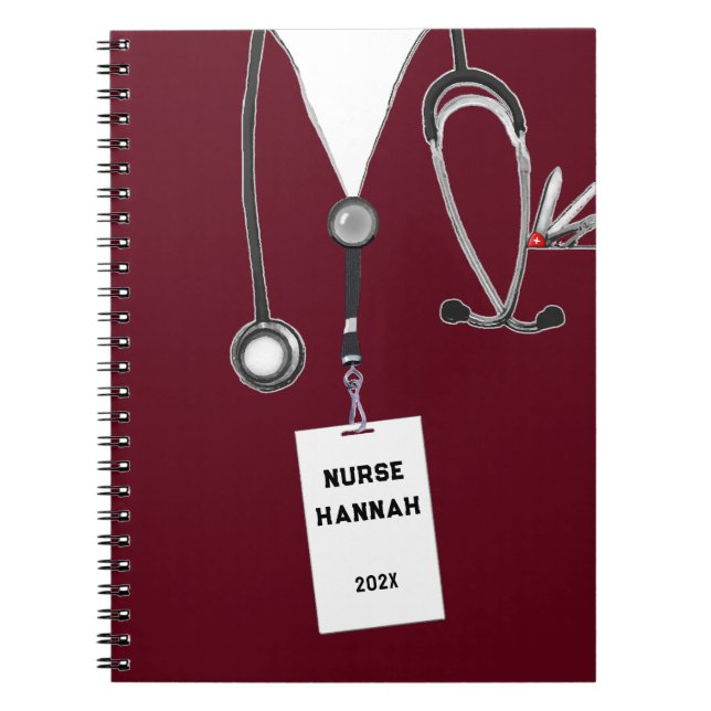 Carnet Idées Cadeau Infirmière personnalisée (Devant)