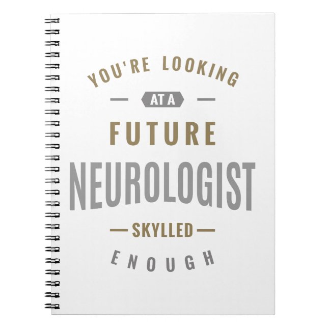 Carnet Idées cadeaux de neurologues futurs (Devant)
