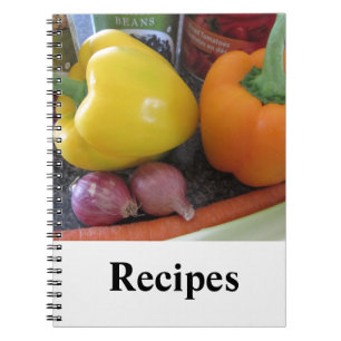 Carnet Idées de recettes de légumes frais