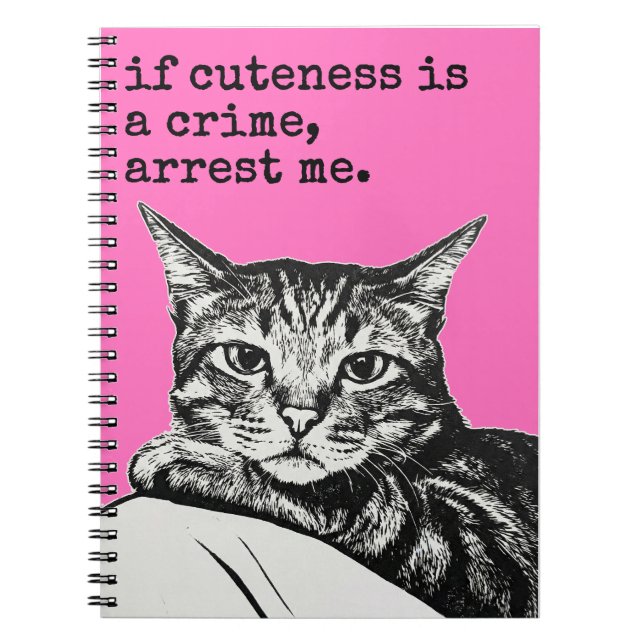 Carnet If Cutess is a Crime (Devant)