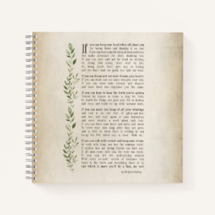 Carnet IF, Poème inspiré de Rudyard Kipling