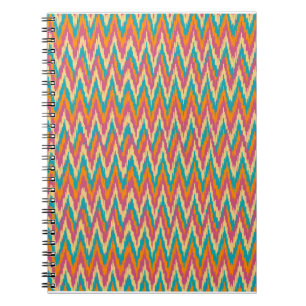 Carnet iKat Zigzag Design Couleurs d'épices