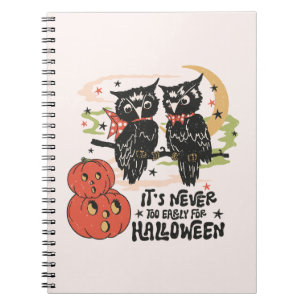 Carnet Il n'est jamais trop tôt pour Halloween