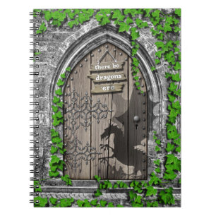 Carnet Il y a Dragons King Arthur Medieval Dragon Door