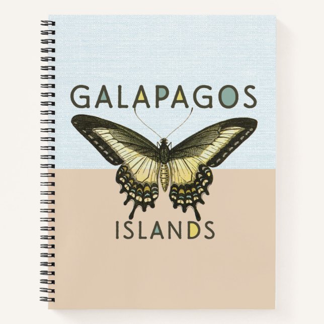 Carnet Îles Galapagos Vacances voyage (Devant)