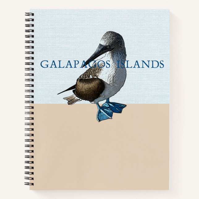 Carnet Îles Galapagos Vacances voyage (Devant)