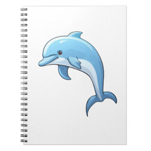 Carnet Illustration dauphin de dessin
