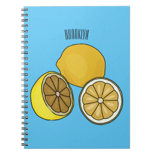 Carnet Illustration de citron
