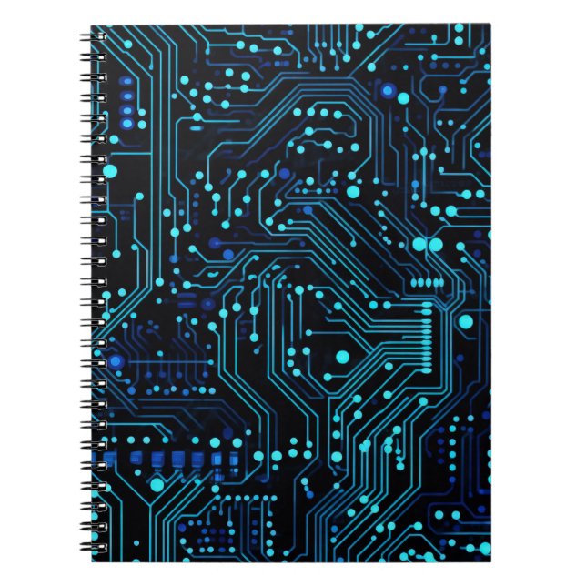 Carnet Illustration de conception de carte de circuit Cus (Devant)
