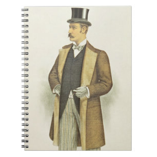 Carnet Illustration de costume britannique, pub. par John