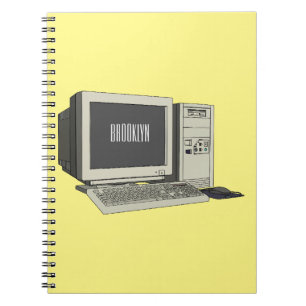 Carnet Illustration de dessin sur ordinateur