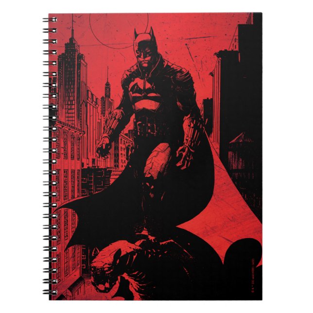 Carnet Illustration de la bande dessinée de Batman (Devant)