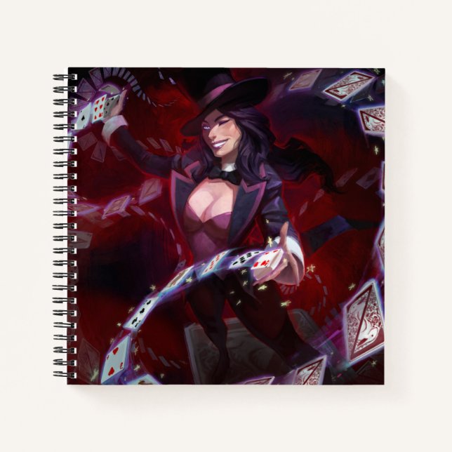 Carnet Illustration de la crise infinie de Zatanna (Devant)