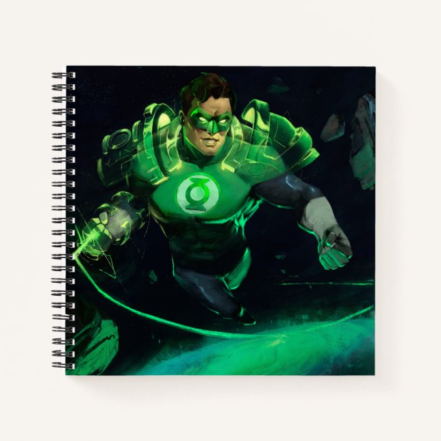 Carnet Illustration de la lanterne verte de la crise infi (Devant)