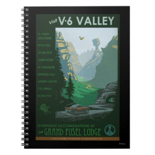 Carnet Illustration de la vallée V-6