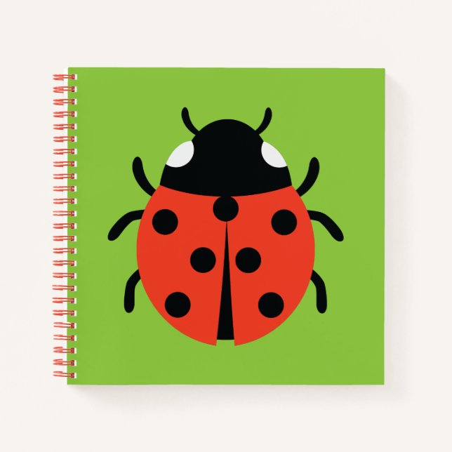 Carnet Illustration de Ladybug (Devant)
