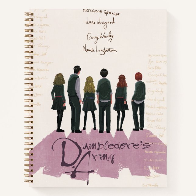 Carnet Illustration de l'armée de Dumbledore (Devant)