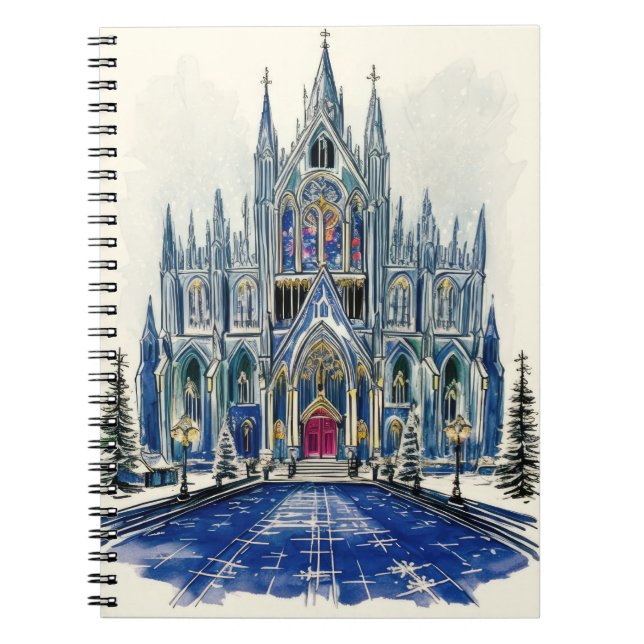 Carnet Illustration de l'église (Devant)
