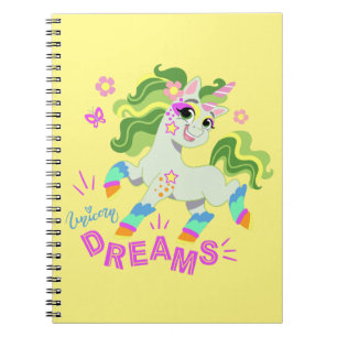 Carnet Illustration de licorne mignonne #2