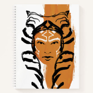Carnet Illustration de pinceau Ahsoka Orange Swatch