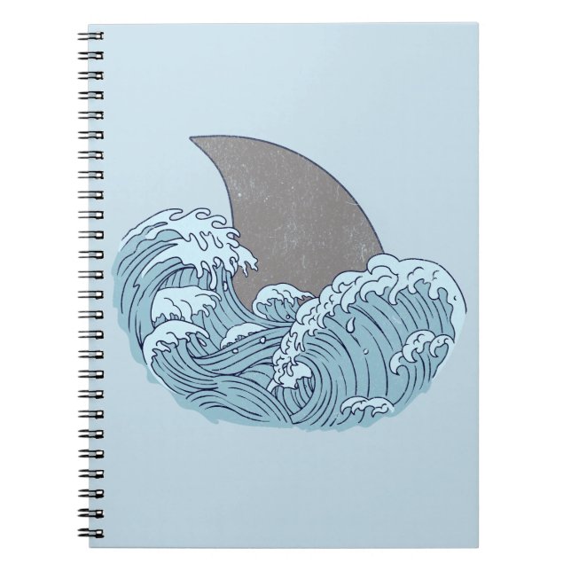 Carnet Illustration de requin (Devant)