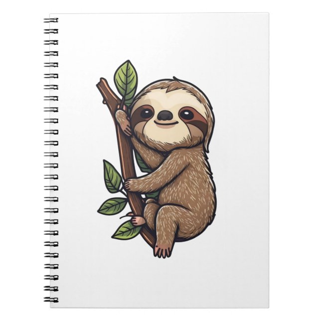 Carnet Illustration de Sloth (Devant)