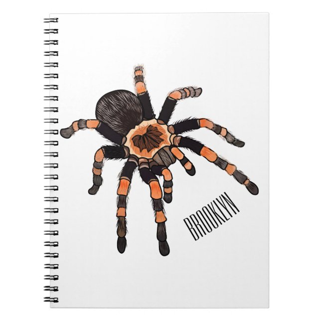 Carnet Illustration de Tarantula (Devant)