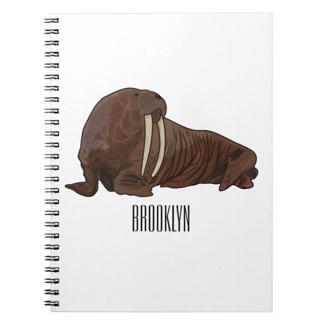 Carnet Illustration de Walrus (Devant)