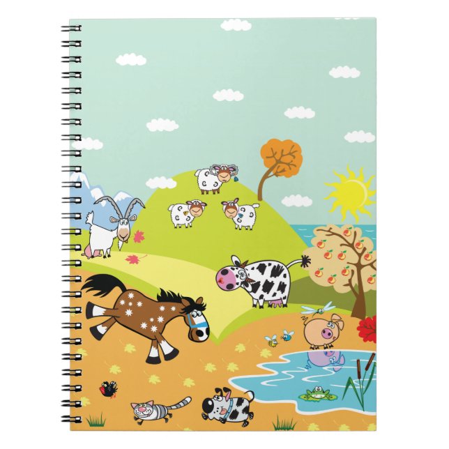 Carnet illustration d'enfants (Devant)
