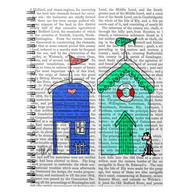Carnet Illustration des Beach Huts 2 (Devant)