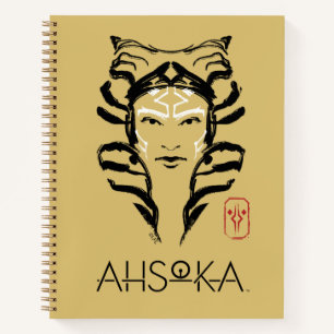 Carnet Illustration du pinceau de visage Ahsoka