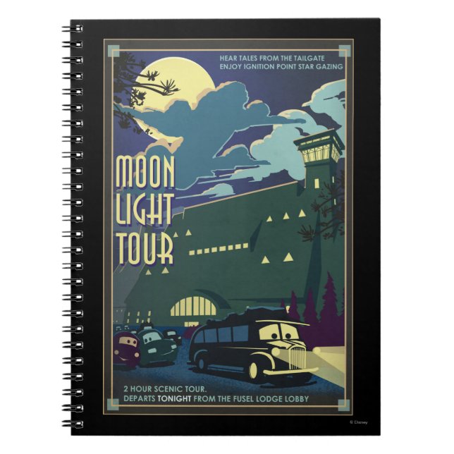 Carnet Illustration du tour léger de la lune (Devant)