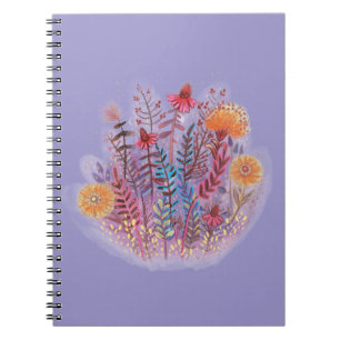 Carnet illustration florale