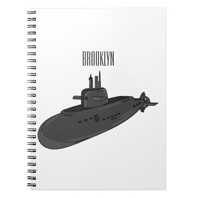 Carnet Illustration sous-marine (Devant)