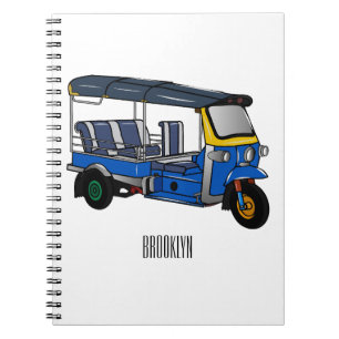 Carnet Illustration Tuk tuk