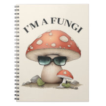 "I'm A Fungi" Cute Champagne avec lunettes de sole