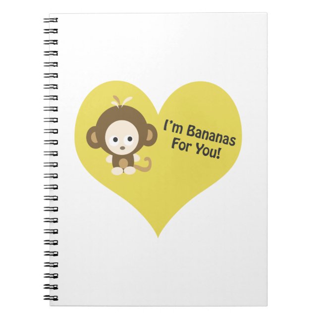 Carnet Im Bananas pour singe (Devant)