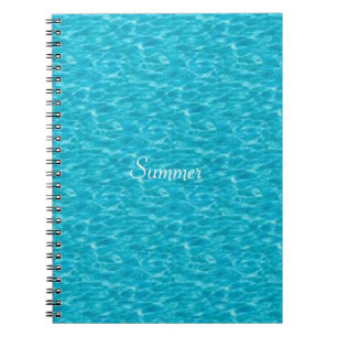 Carnet Image d'eau turquoise