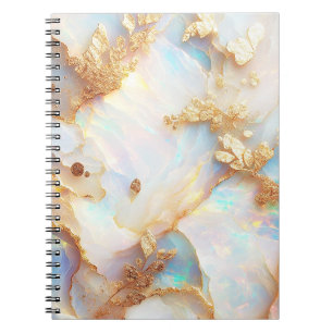 Carnet Imaginaire cristal Opal Iridescente Holographique 