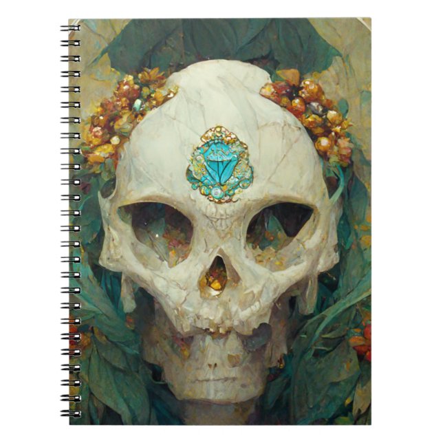 Carnet Imaginaire du crâne (Devant)