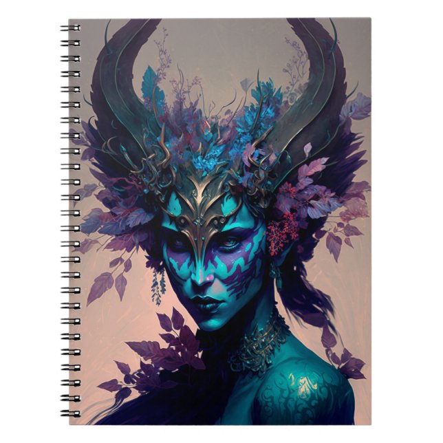 Carnet Imaginaire Elfe foncé (Devant)