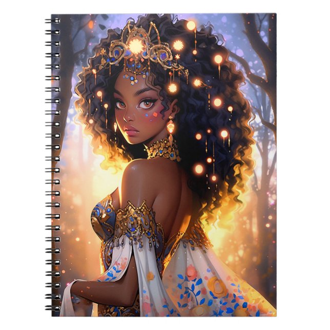 Carnet Imaginaire femme Art Africain Américain (Devant)