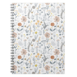 Carnet Imaginaire floral élégant