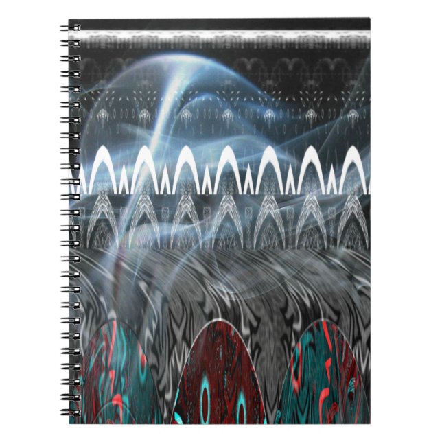 Carnet Impression artistique Abstraite remarquable (Devant)