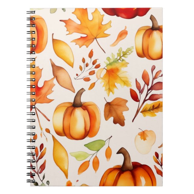 Carnet Impression automne (Devant)