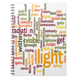 Carnet Impression Cloud Word clair
