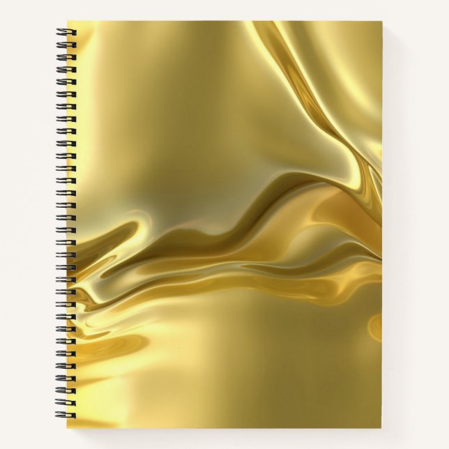 Carnet Impression numérique Liquide Gold (Devant)